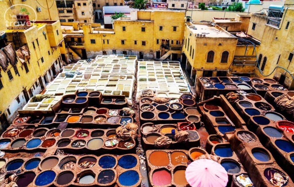 5 Days desert tour from Marrakech to Fes - Morocco tour from marrakech to sahara desert - 5 day trip to desert camel trek - luxury camp visit